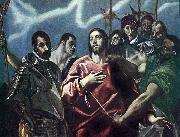 GRECO, El The Disrobing of Christ Sweden oil painting artist